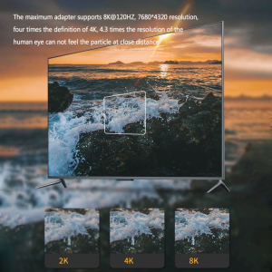 Mini Type-c 40Gbps Data Transfer Adapter Type C Female to Male Extender Adapter for Devices Gold Plating Process