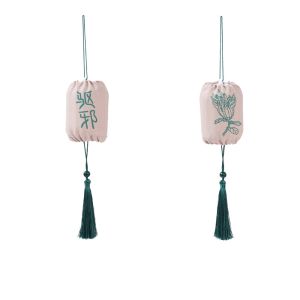 Lunara mid autumn festival lantern 灯笼中秋节 with Tassel Mid-Autumn Festival Lantern Elastic Cloth Decorative Glowing Lantern Pendant Portable Chinese Style Small Lantern Ornament Outdoor Scene