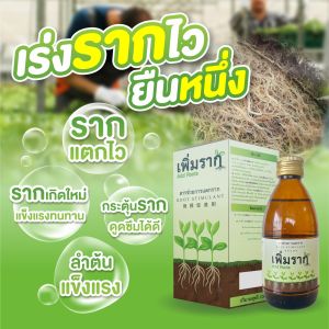 เพิ่มราก AddRoots 100c พิเศษ3ขวด เร่งราก เร่งด่วน เร่งโต  ปักชำ ขยายพันธุ์พืช รากเยอะ โตไว  Premium