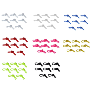 8Pcs Long Tennis Shock Absorbers Tennis Racket Vibration Dampeners Shockproof Tennis Accessories for Tennis Player