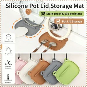 Silicone Storage Pad Silicone Storage Corrosion Resistance Organizer Safety Heat-resistant