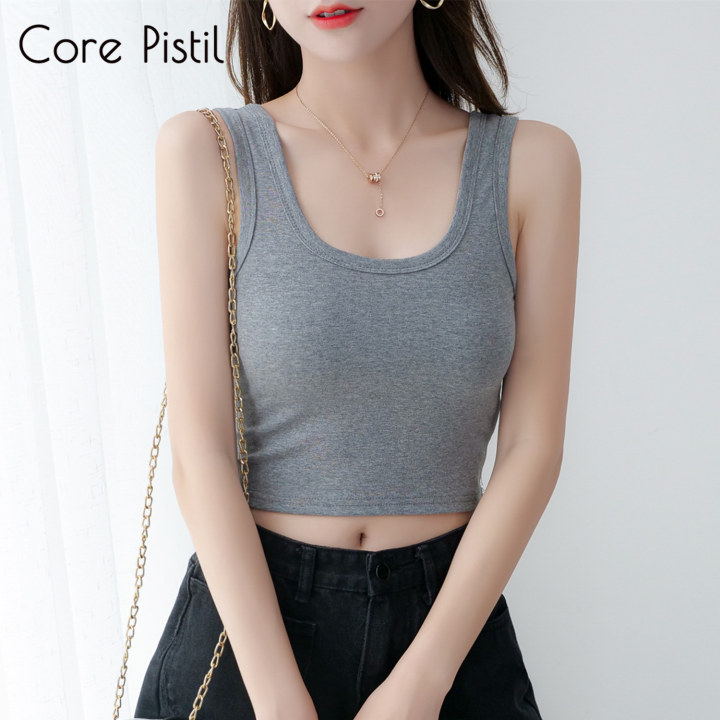 Core Small Vest Inner Bottoming Sleeveless Suspenders Women