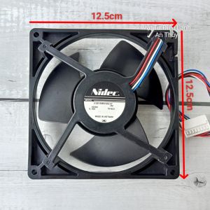 Quạt Tủ Lạnh HITACHI 4 Dây 15V Kích Thước 12.5cm x 12.5cm NIDEC