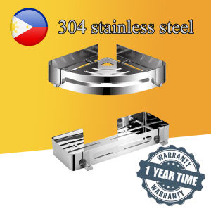 BEST SELLER - 304 stainless steel Bathroom Rack Stainless Bathroom Organizer Storage Shelf Rack Bathroom Accessories