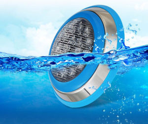 Đèn Led Bể Bơi Ánh Sáng Màu Vàng Nhạt 3000K 12W-24V/12V Vỏ Ngoài Inox 304 Dùng Trang Trí Hồ Bơi