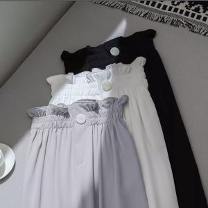 AQILA - Button CREPE Pants / DOBBY PANTS CELANA KULOT WANITA