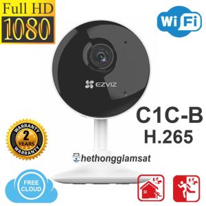 [Khuyễn Mãi] Camera Ezviz C1C B C1C-B 1080P 2MP H.265 Đàm Thoại 2 Chiều Chính Hãng Bảo Hành 24 Tháng