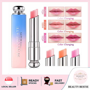 *MAYCREATE* MAGIC JELLY LIPSTICK (3.8G) SG SELLER *FAST DELIVERY* COLOR CHANGE BY TEMPERATURE *TINTED COLOR LIP BALM* MOISTURIZING & NOURISHING *HEALS CRACKED & CHAPPED LIPS* LONG LASTING & REPAIRING *COLOR MOOD CHANGING & WATERPROOF*