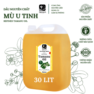 Sỉ Dầu Mù U Xanh - Dầu Mù U Vàng - Mù U Thô - Mù U Tinh SavonA - Unrefined Tamanu Oil - Raw Tamanu Oil SavonA Wholesale