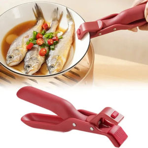 Kitchen Anti-Scald Bowl Holder Clip Multifunctional Anti Slip Bowl and Plate Clamp Kitchen Gadget