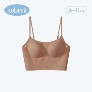 ni 2-in-1 Bralette Tank Top No-Bra Needed Seamless Support Bra Built-In Bra Tank Hybrid