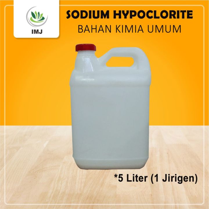 Sodium Hypochlorite / NaOCL 12% Sodium hypo 1JIRIGEN (5LITER)