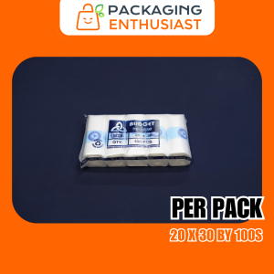 BUDGET 20 x 30 plastic Roll (Rollo/ Rolyo) bag