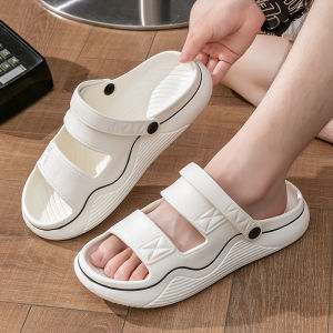 Free Shipping MenS Summer Sandals For Outdoor Wear New Non-Slip Dual-Use Water-Resistant Driving Casual Beach Slippers For Men In Summer