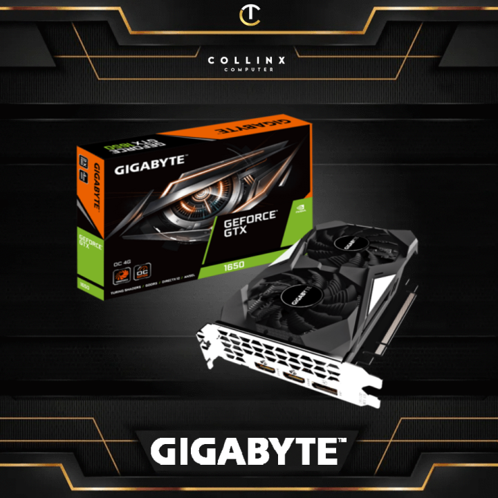 GTX 1650 Gigabyte OC Graphics Card 4GB DDR6 Nvidia GeForce