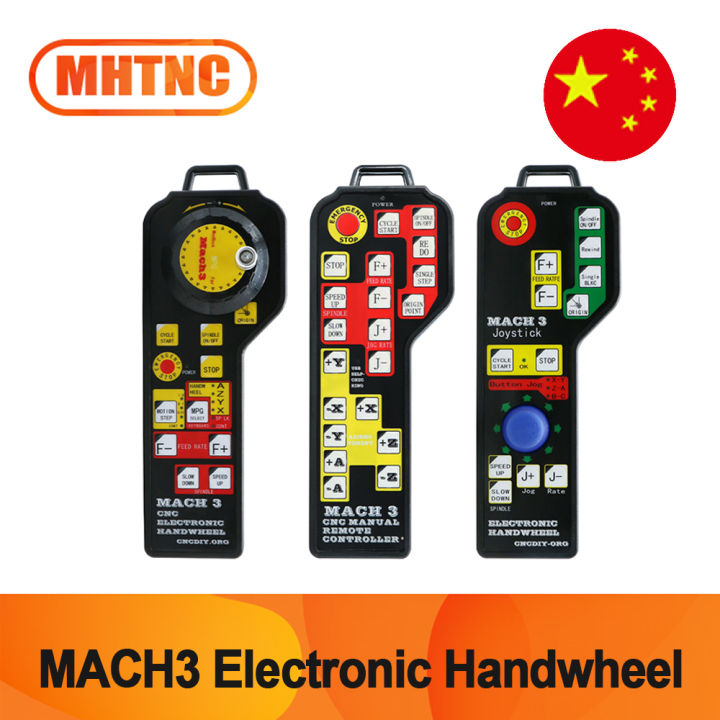 DIY CNC Crew, Check This Out! 4-Axis USB Pendant Handle Wheel For Mach3 - Remote Control Engraving