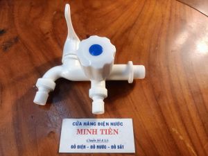 Củ sen vòi sen lạnh vòi tắm nhựa chất liệu nhựa ABS màu trắng