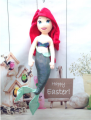 Búp bê bông Nàng Tiên Cá - Ariel. 