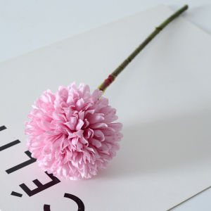 Artificial Flower PomPom Mum Artifisial Bunga Palsu Bunga Sutra Dandelion Single BG177