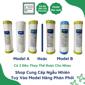 Bộ Lõi Lọc Nước Sanaky 1 2 3 Chính Hãng - Tương Thích Nhiều Model Máy Lọc Nước RO