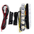 6.5" LED DRL Daytime Running Lights Safety lights Dual Color Yellow-White [2PCS Set]. 
