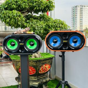[ MẪU MỚI ] Loa Karaoke Xách Tay Mới Nhất 2024 - MTMAX DK12Pro - Loa 3 Đường Tiếng Công Suất Lớn 500W Bass Đôi 2 Tấc
