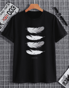 Baju Kaos Pria Distro Lengan Pendek Bahan Katun Tebal Keren Kekinian Motif Simple