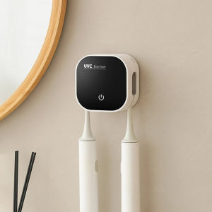 New UV toothbrush sterilizer drying type UV toothbrush sterilizer/UV sterilizer/wall mounted electric toothbrush sterilizer Equipped with LED display screen suitable for bathrooms