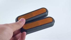 2025 สำหรับ Mi4 ฝาครอบล้อหลัง ฝาครอบดุม ป้องกันเปลือก สติ๊กเกอร์สะท้อนแสง สำหรับ Xiaomi Mi 4 สกู๊ตเตอร์ไฟฟ้า ฝาครอบตกแต่ง สะท้อนแสง