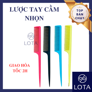 LƯỢC CHẢI TÓC TAY CẦM NHỌN dụng cụ thợ cắt tóc hớt tóc lược chuyên dụng tạo mẫu tóc chuyên nghiệp đồ nghề tạo mẫu tóc tại nhà lược nhựa bền tốt rẻ đẹp LOTA SHOP