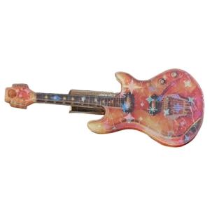 Music Festival Guitar Hair Clip Funny Lovely Hair Barrettes Acrylic Hair Pin for Versatiles Styling Options