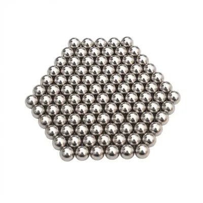 MONQIQI ลูก8มิล ลูกเหล็กร่อนเงา ขนาด 8mm ถุง 1 กิโลกรัม ( ประมาณ 470-490 เม็ดบวกลบ )