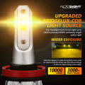 NOVSIGHT Car LED Headlight Bulb H11 3000K Yellow Running Light 10000LM/Pair 72W/Pair Headlight Bulbs. 