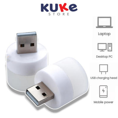 KUKE Lampu Tidur LED Mini usb Portable light led Belajar Emergency Bohlam Kecil 
