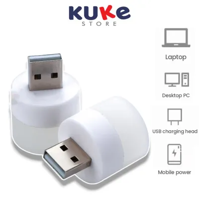 KUKE Lampu Tidur LED Mini usb Portable light led Belajar Emergency Bohlam Kecil Darurat Baca