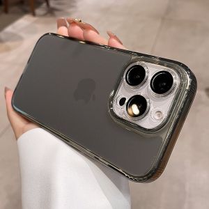 Business Translucent Clear for Magsafe Case for iPhone 16 Pro Max 16 Plus Camera Protector Acrylic Cover Camera Control Button