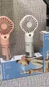 Handheld SprayFan Portable Rechargeable Humidification Hand Fan Water Cooling Fan for Outdoor