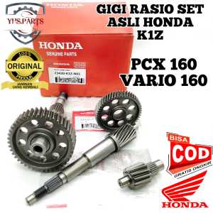ASLI ORIGINAL GEAR GIGI RASIO SET HONDA AHM K1Z DIJAMIN PRESISI DAN AWET PCX VARIO 160 GIR GARDAN