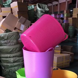 Clothes storage plastic storage basket Thickened Extra Large Clothes Basket Storage Bucket Plastic Bath Bucket Baby Children Baby Bath Bucket Bath Tub Bath Bucket