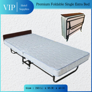 VIP Premium Foldable Single Extra Bed 折叠床 Tilam Katil Xtra  (MY Ready Stock)