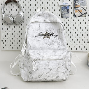 AE Schoolbag 2026 New stylish retro backpack for middle and high school students large capacity versatile school bag
