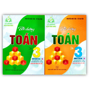 Sách - Combo Bồi Dưỡng Toán Lớp 3 - Tập 1 + tập 2 (Bám Sát SGK Kết Nối)