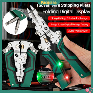 18-In-1 Wire Stripper with Electrical Measurement Multi-function Foldable