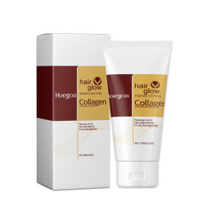 Hoegoa มาส์กผมคอลลาเจนซ่อมแซมผมเสียแห้งหยิกบำรุงลึกลื่นสวยเป็นประกายให้ความชุ่มชื้น120กรัม