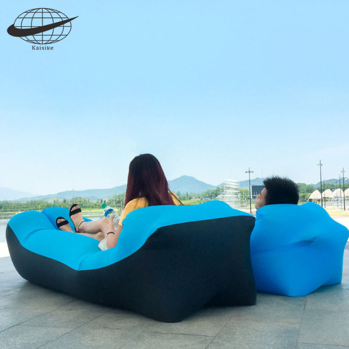 Beach Inflatable Bed Kai Si Ke Outdoor inflatable sofa outdoor music festival portable ...