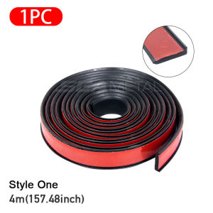 Car Rubber Seal Strip Wheel Eyebrow Protector Universal Car Sticker Anti Scratch Collision Protection