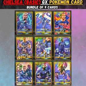 Chelsea (Basic) x Pokemon GX Cards (Bundle of 9 Cards)