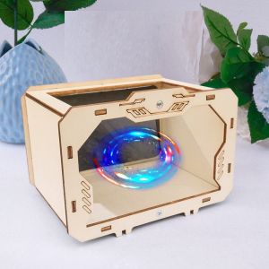 Mô Hình Máy Chiếu 3D Hologram Bằng Gỗ Cho Trẻ Em Phát Triển