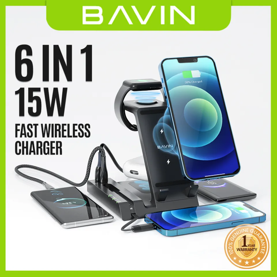 BAVIN PC056 in Wireless Charging Dock For Smart Watch Multiple