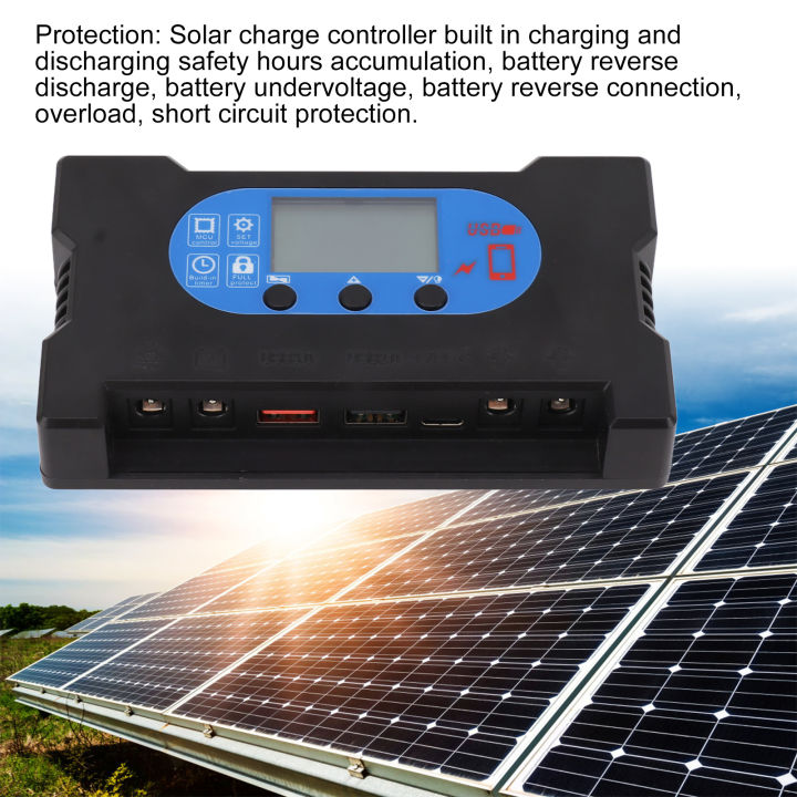 Solar Panel Controller DC5521 Interface Solar Controller for Lithium ...